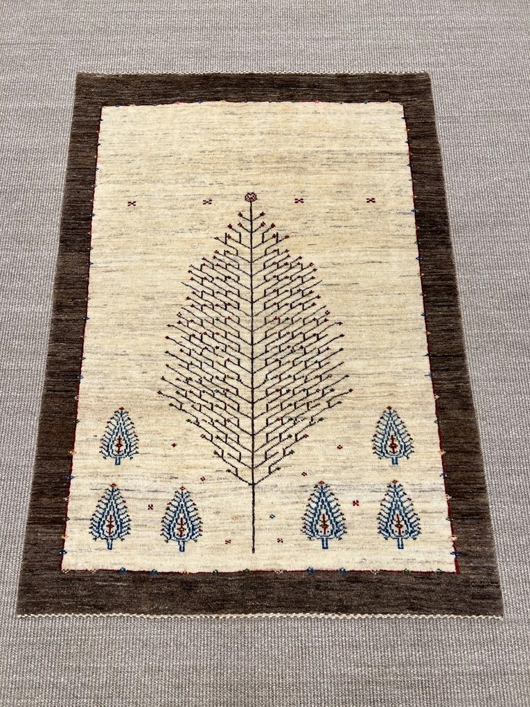 Gashguli Tappeto 150x110 Beige (Iran) Annodato A Mano