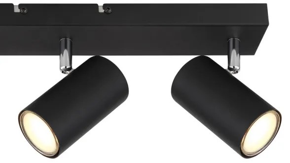 Globo 57911-3B - Faretto ROBBY 3xGU10/35W/230V nero