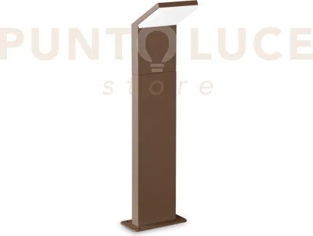 Style paletto ip54 led smd 8,5 w on-off 1050 lm 4000 k coffee 50cm