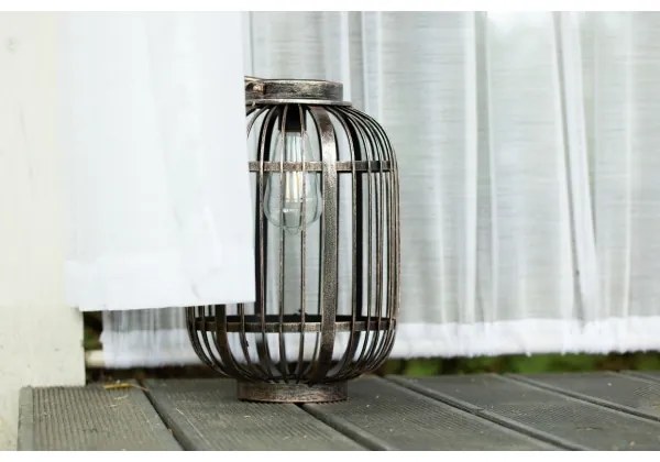 Lampada LED solare LORETA 1xE27/1,2V 600 mAh IP44