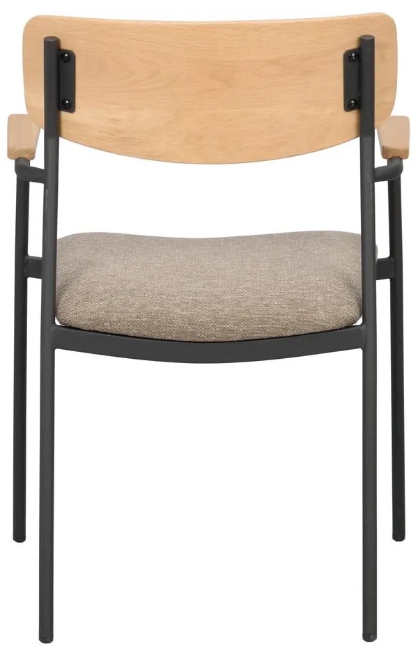 Sedie da pranzo in colore beige-naturale in set da 2 Maymont - Rowico