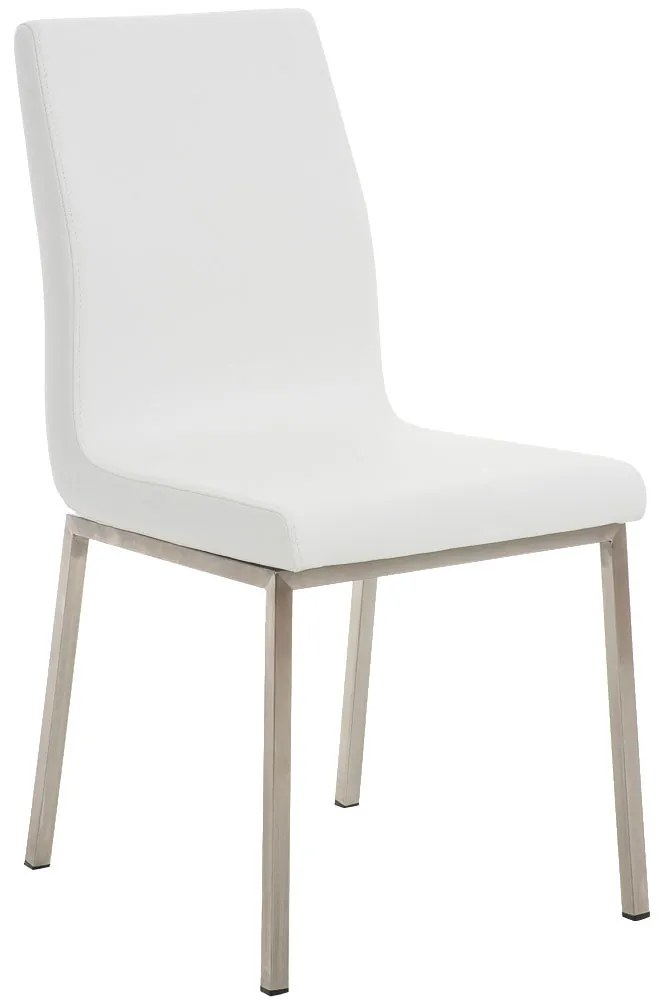 Sedia Da Sala Da Pranzo Colmar İn Acciaio Inox: Eleganza E Comfort İn Un Design Moderno / Weiß