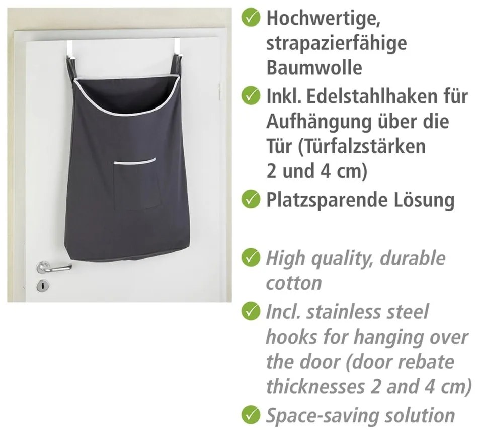 Cesto portabiancheria, 65 l - Wenko