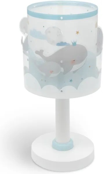 Dalber 61171T - Lampada per bambini WHALE DREAMS 1xE14/8W/230V blu