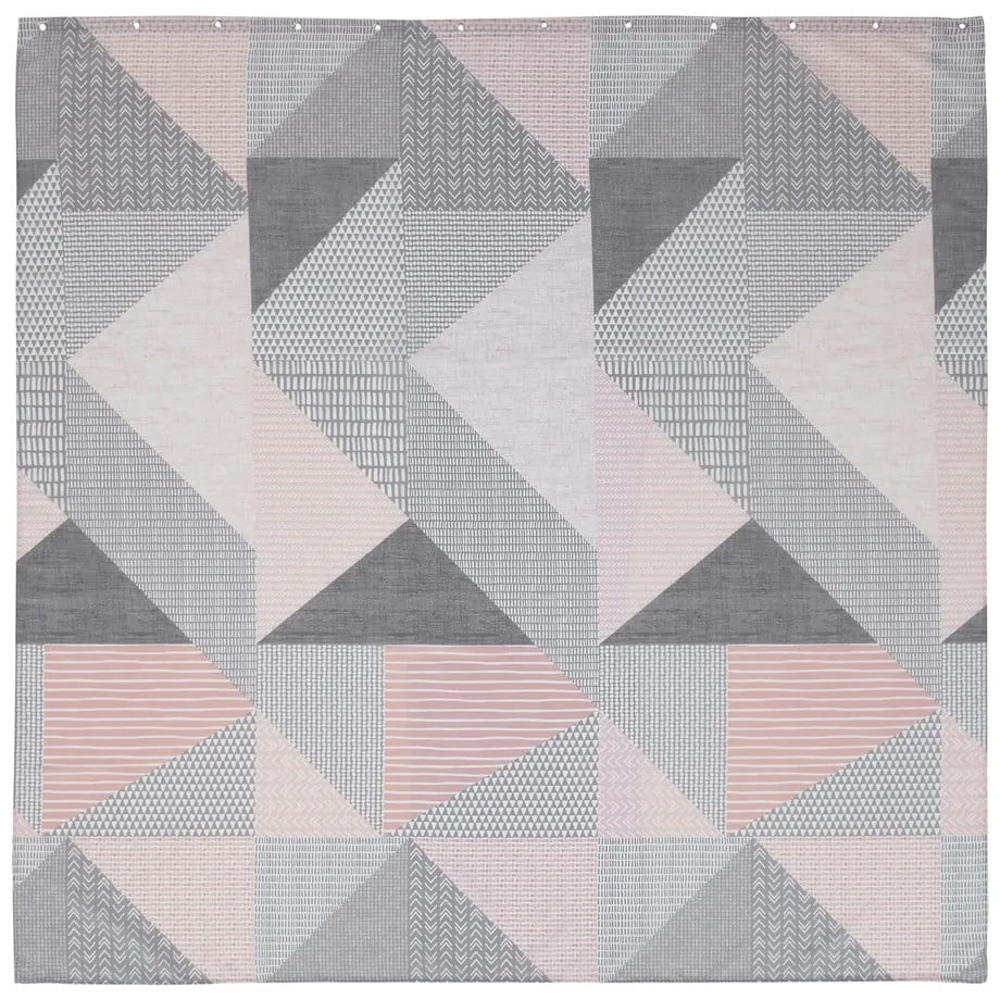 Tenda da doccia 180x180 cm Larsson Geo - Catherine Lansfield