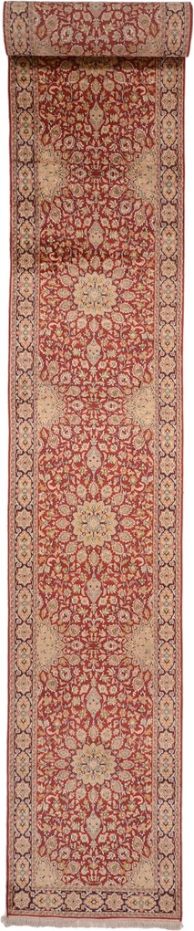 Cashmere Silk Tappeto orientale 550 x 80 (Indian) Annodato A Mano