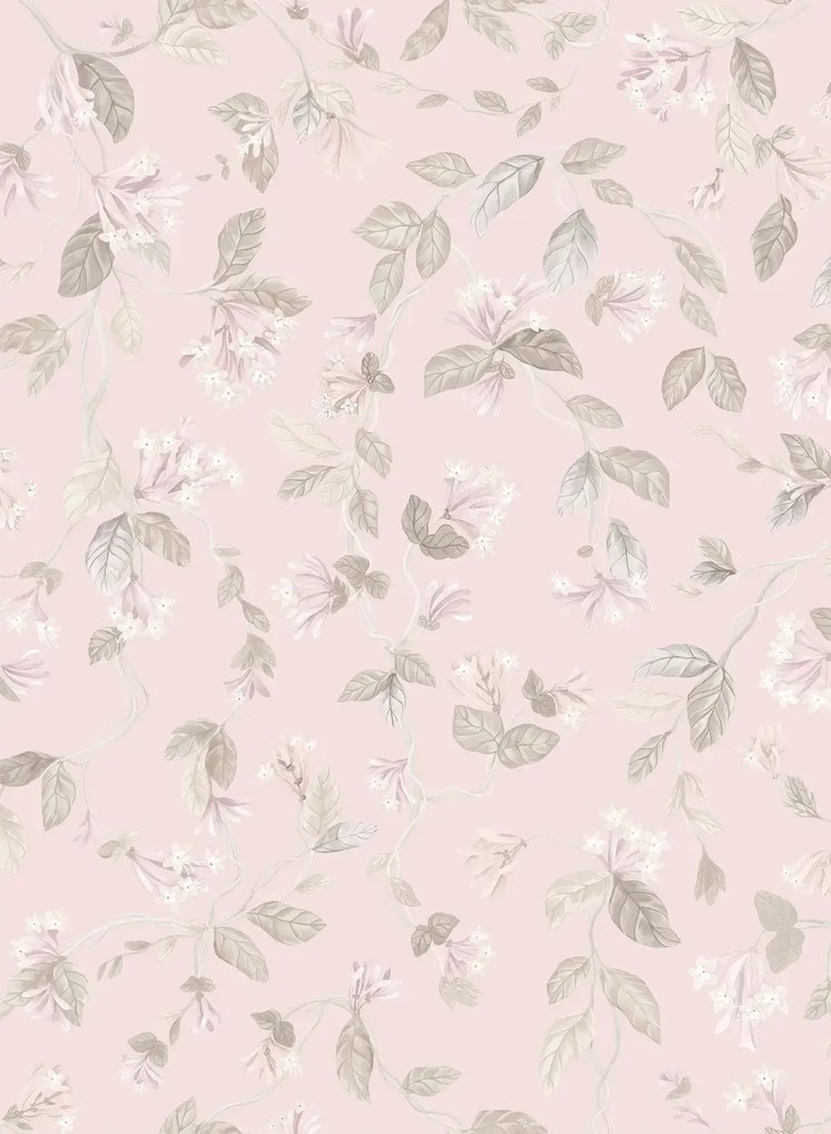 Cole & Son Tapete Flora - Stone on Rose Quartz