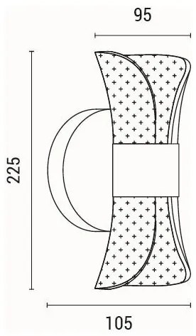 Applique a LED LED/8W/230V 3000K
