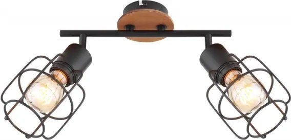 Globo 54037-2 - Faretto WILLA 2xE27/60W/230V