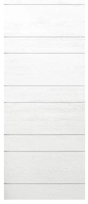 Anta per porta scorrevole Ropes in mdf bianco L 93 x H 212 cm reversibile