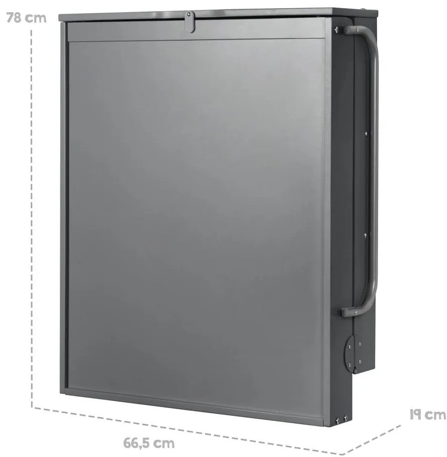 Fasciatoio sospeso antracite Roba style - Roba