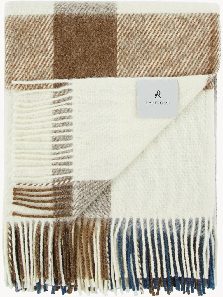 Plaid in lana vergine Iseo