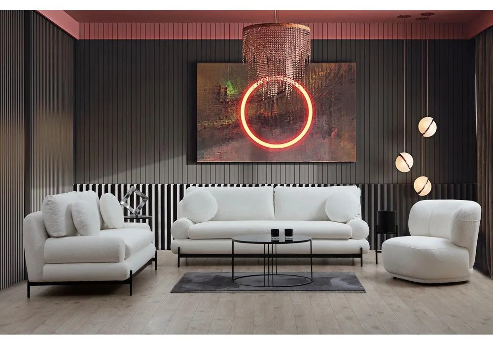 Divano crema 188 cm Livorno - Artie