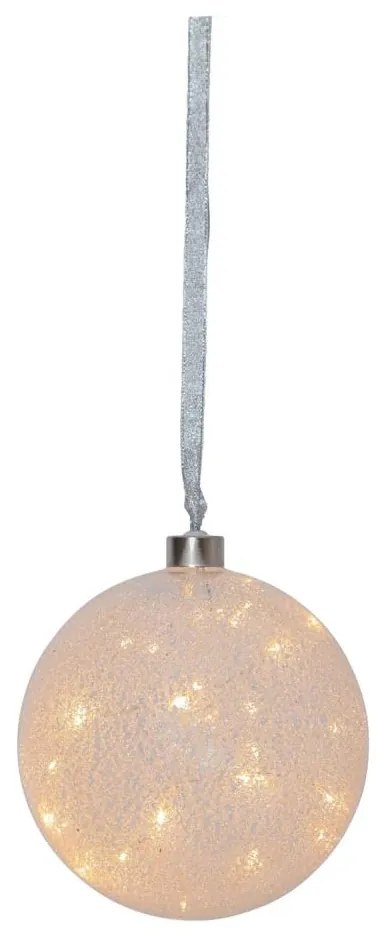 Eglo 411339 - Decorazione natalizia LED GLOW SNOW 30xLED/0,064W/3xAA d. 15 cm