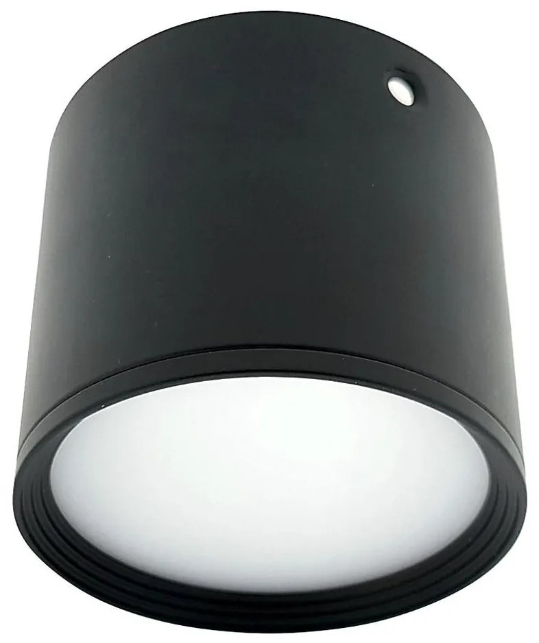Faretto LED/5W/230V 3000/4000/6400K Ø 7,5 cm nero