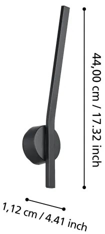 Eglo 900681 - Applique a LED da esterno TAPARITA LED/11W/230V IP55