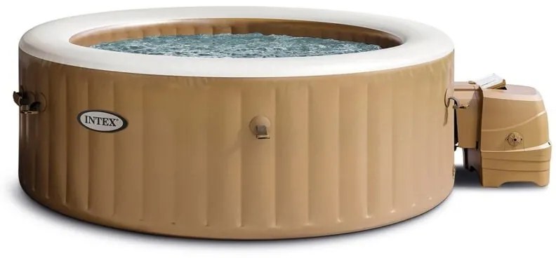 Spa Gonfiabile Intex 196 x 71 x 196 cm Marrone 795 L