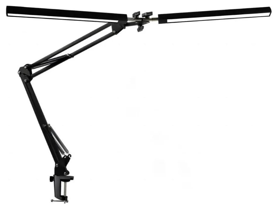 Lampada da tavolo LED con morsetto 2xLED/10W/230V 2800-6800K