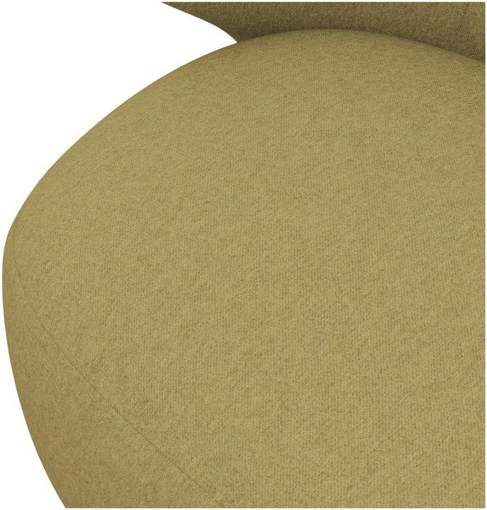 Poltrona color senape Kama – Makamii