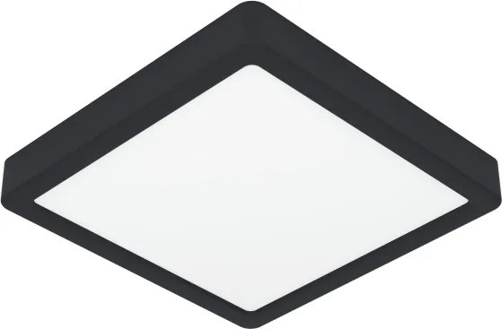 Eglo 901303-LED Plafoniera FUEVA LED/10,5W/230V 2700/4000/6500K 22x22cm nero