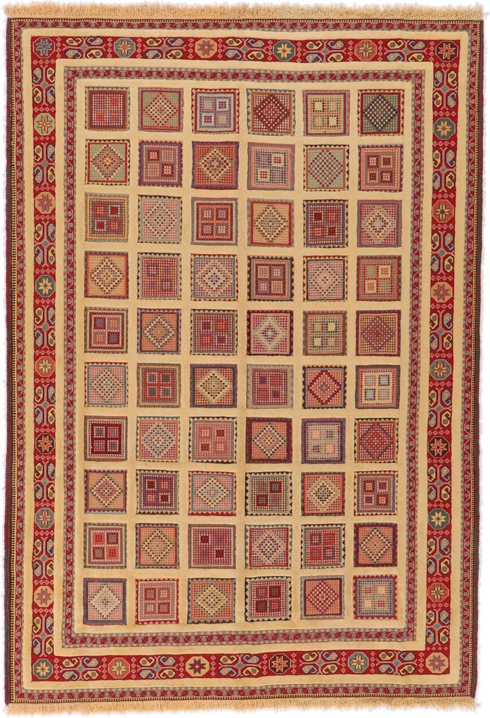 Kilim Tappeto persiano 290x200 (Iran) Tessuto A Mano