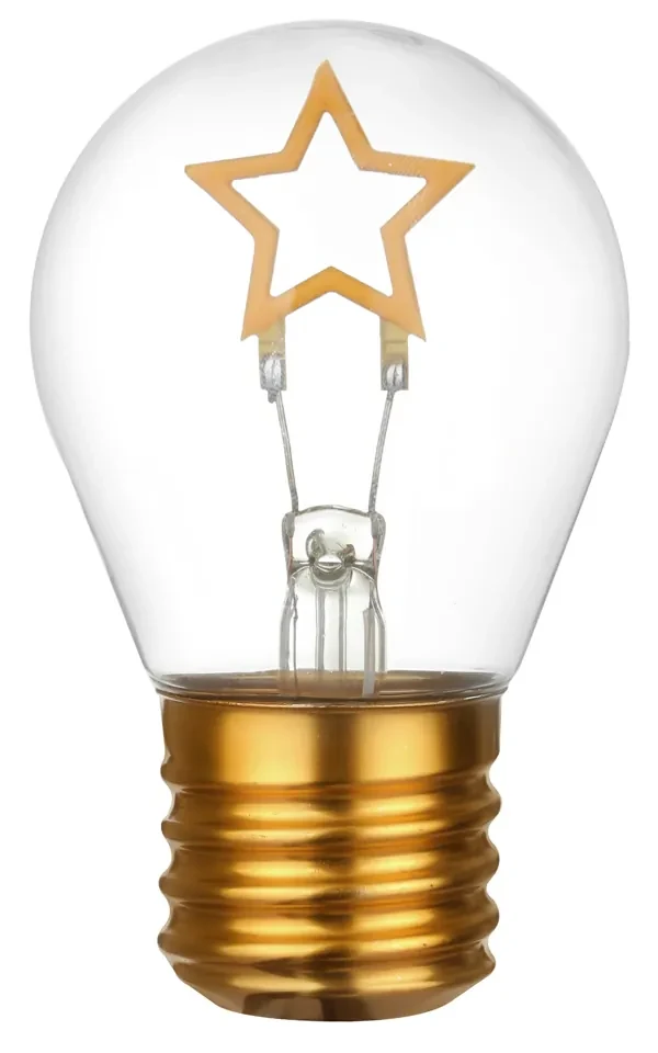 Lampadina decorativa led Stella ricaricabile