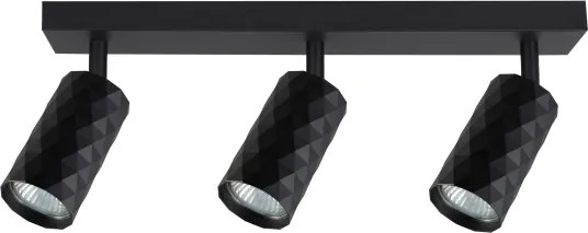 Brilagi - Faretto LED RGBW dimmerabile SELE DIAMANT 3xGU10/6,5W/230V Wi-Fi nero