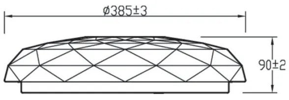 Philips - Plafoniera LED dimmerabile TOBA LED/23W/230V 2700-6500K + TC