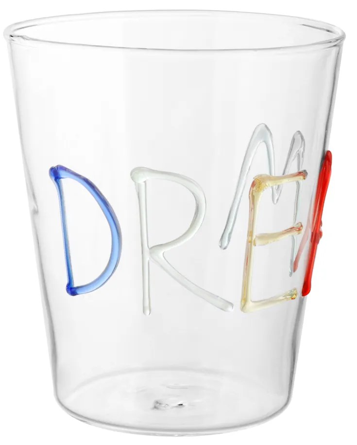 Bicchiere acqua dream in vetro borosilicato, da 380 ml