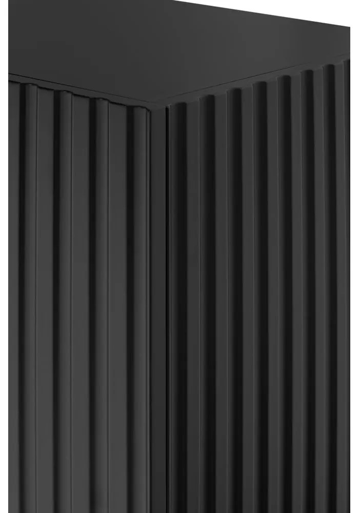 Cassettiera nera , larghezza 200 cm Doric - Teulat