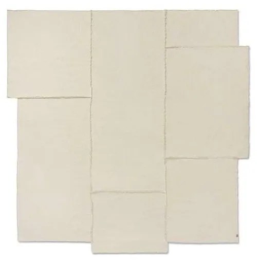 Ferm Living - Offset Bedspread Off-white ferm LIVING