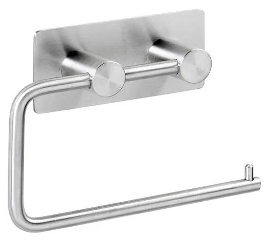 Porta carta 14,5x10 cm, acciaio inox/argento