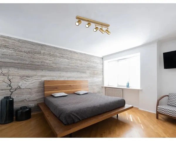 Globo 57911-5GO - Faretto ROBBY 5xGU10/35W/230V oro