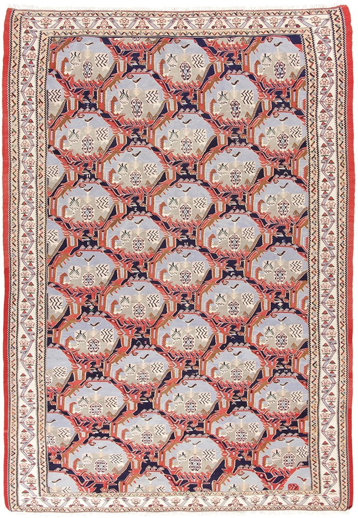 Kilim Tappeto persiano 290x200 (Iran) Tessuto A Mano