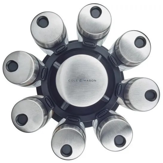 Cole&Mason - Portaspezie rotante MASTER 9 pz.