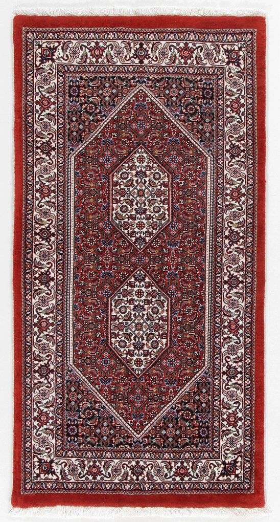 Bidjar Tappeto 140x80 (Iran) Annodato A Mano