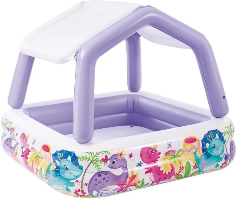 Intex - piscina gonfiabile parasole 'acquario' cm 157x157x122 i.4 - cod. 57470np