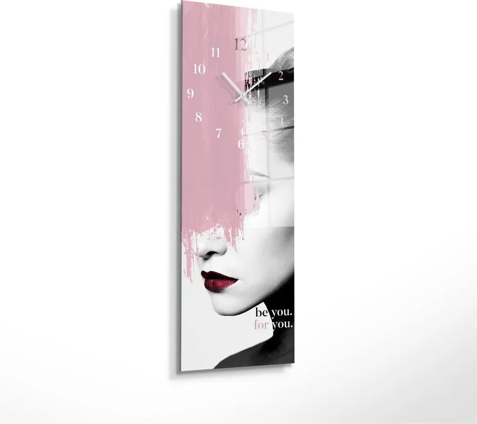 Orologio da parete in vetro Be you - Styler