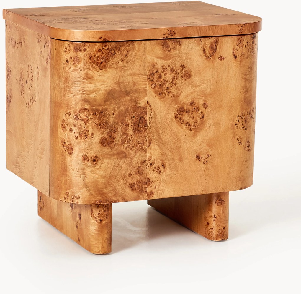 Comodino in legno Tobia