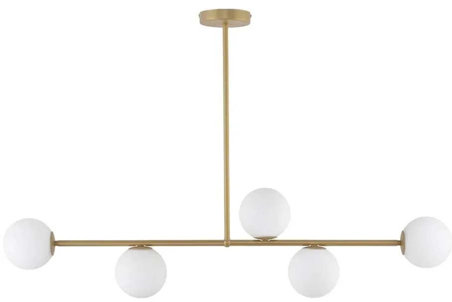 Lampadario su palo  GAMA 5xG9/12W/230V beige