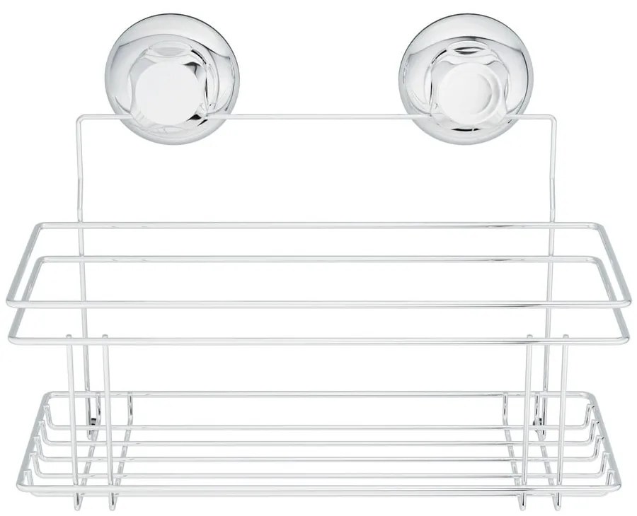 Mensola autoportante in metallo per bagno in argento Bestlock Bath - Compactor