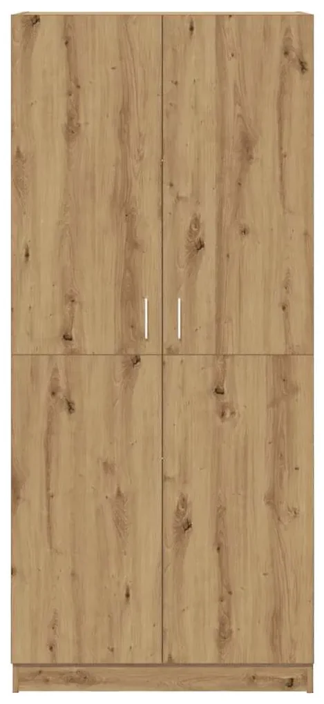 Armadio rovere artigianale 90x52x200 cm in truciolato