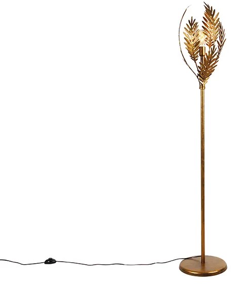 Lampada da terra vintage oro 70 cm - Botanica