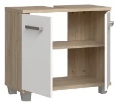 Mobile da bagno VENOM bianco/rovere Sonoma