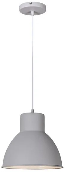 Rabalux 2577 - Lampadario DEREK 1xE27/60W/230V bianco