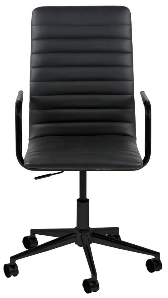 Sedia da ufficio nera su ruote Wislow Winslow - Actona
