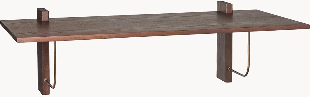 Scrivania da parete in legno di quercia Corbel