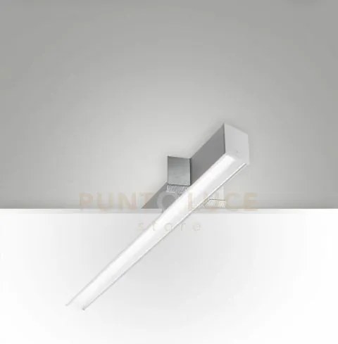 Turner incasso a raso alluminio 29w 4000k 3570lm prismatic ip40 100cm
