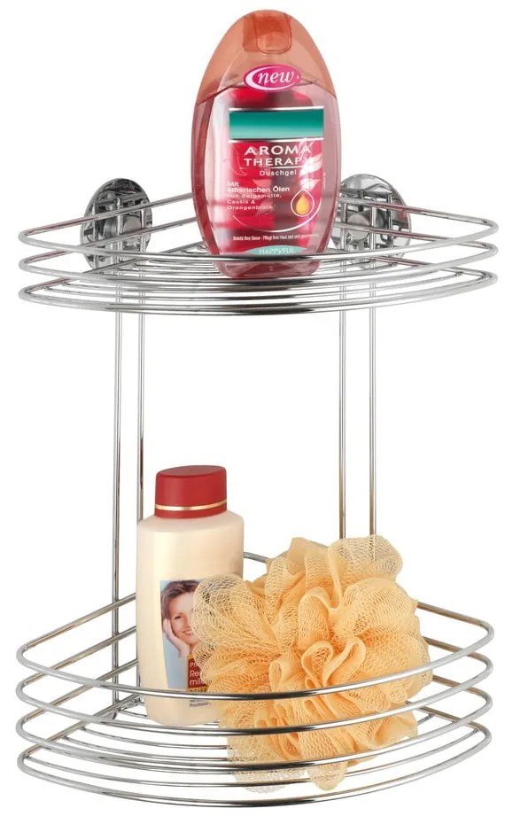 Scaffale angolare autoportante a due livelli , 20 x 26,5 cm Turbo-Loc - Wenko