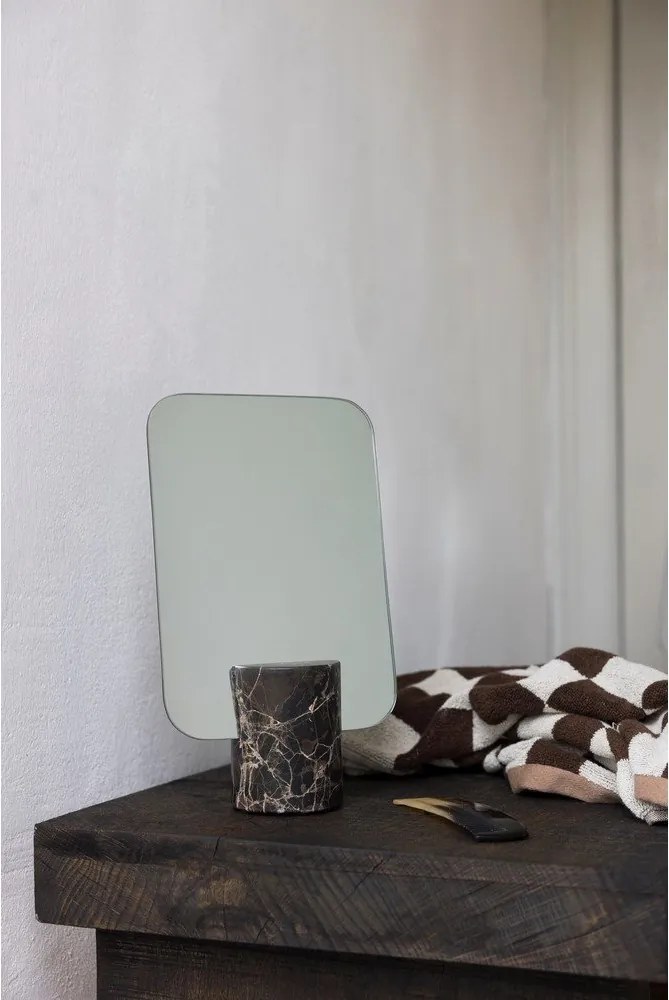 Specchio per make-up 18x30 cm Marble – Mette Ditmer Denmark